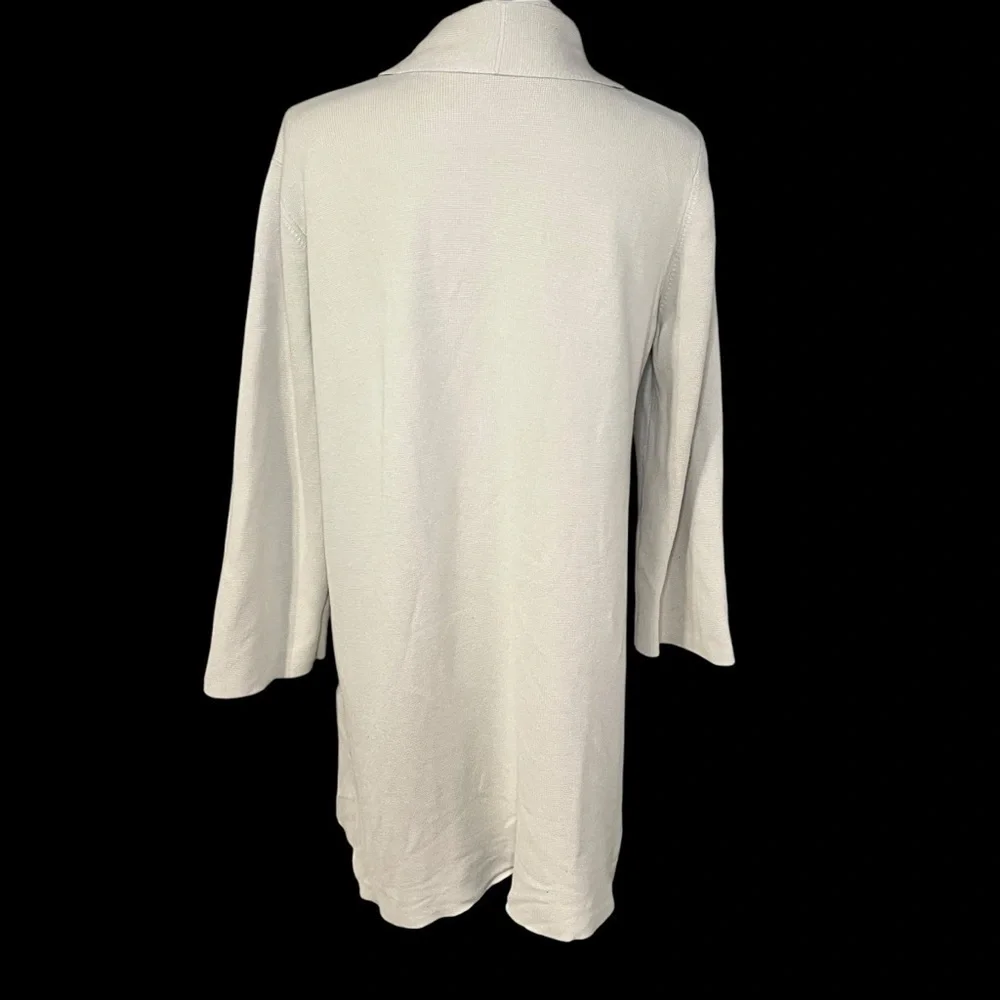 Eileen Fisher open front cardigan